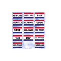 Nabco 3' X 5' Nylon Stock Flags: New Cars NS35-NEWC